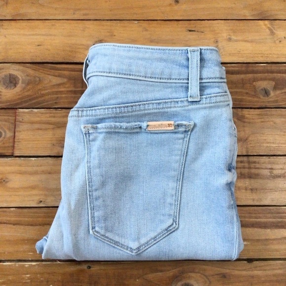 JOES jeans denim The mid rise skinny ankle ripped distressed size 25 faded blue - Picture 5 of 14